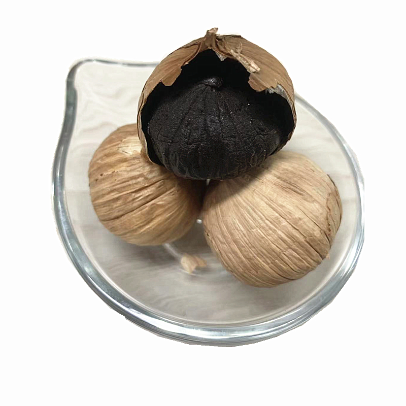 Fermented Black Garlic Solo Multi Cloves Black Garlic for Snack Food Ingredient