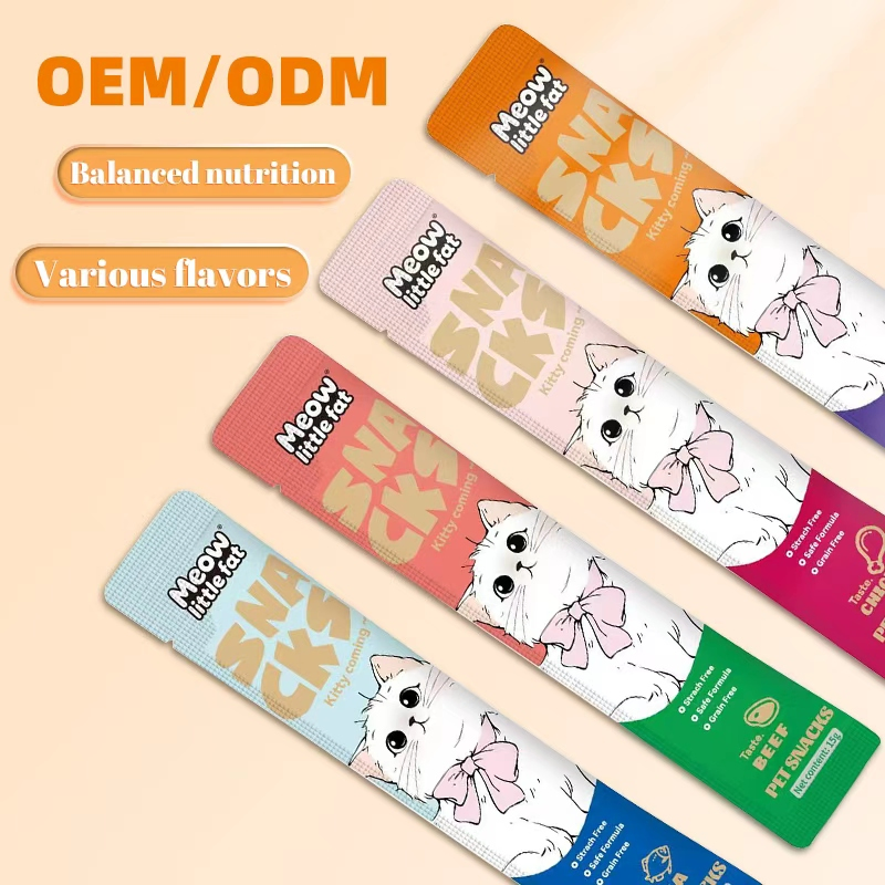 Hight Quality Pet Snacks Cat Food Healthy High Nutrition Cat Strips