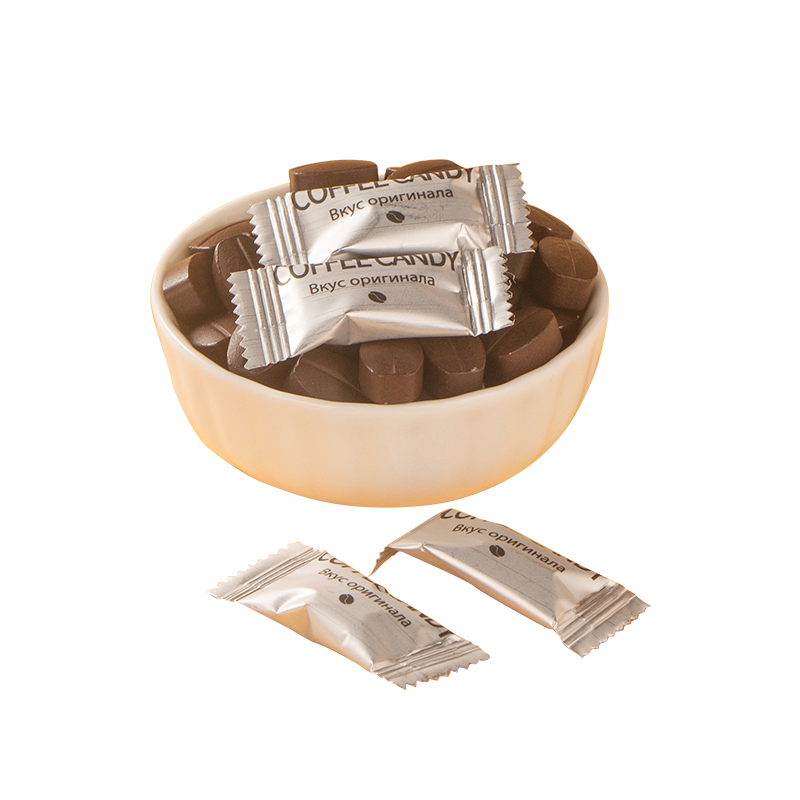 Eight Flavors of Coffee Tablets Individually Packaged Pressed Candy