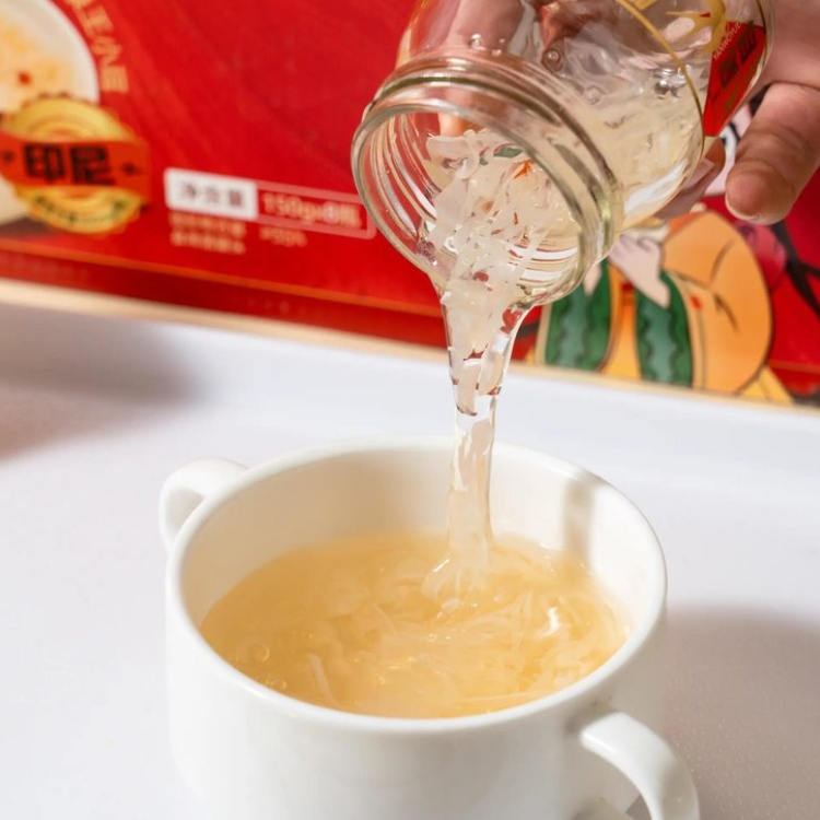 Ready-to-Eat Bird's Nest &amp; Jade Ear Can - Instant Tonic Food