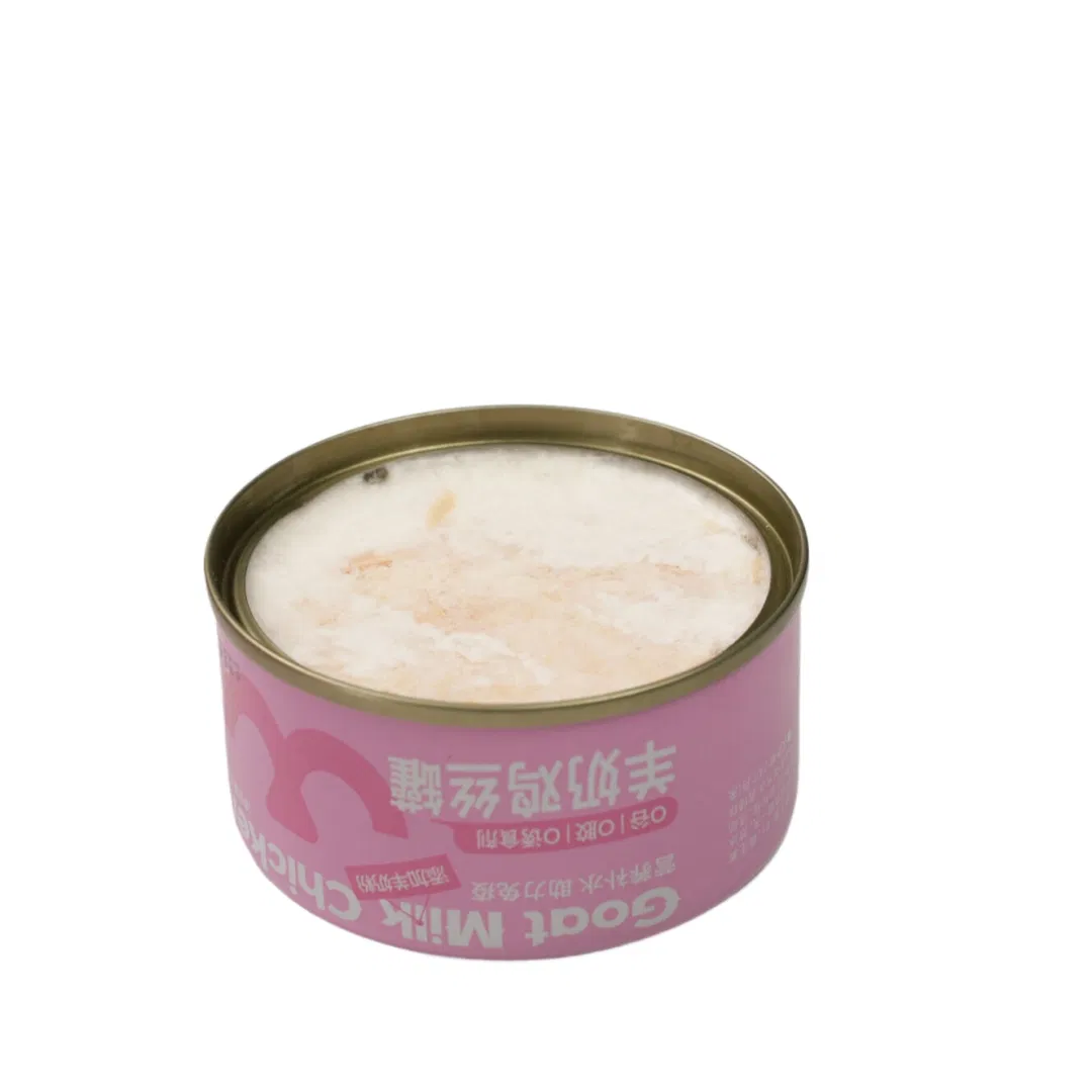 Soft Texture Easy to Digest Premium Taste Chicken / Tuna / Beef / Cod / Duck / Sea Snack / Fish Broth Sea Canned Pet/Cat Wet Food