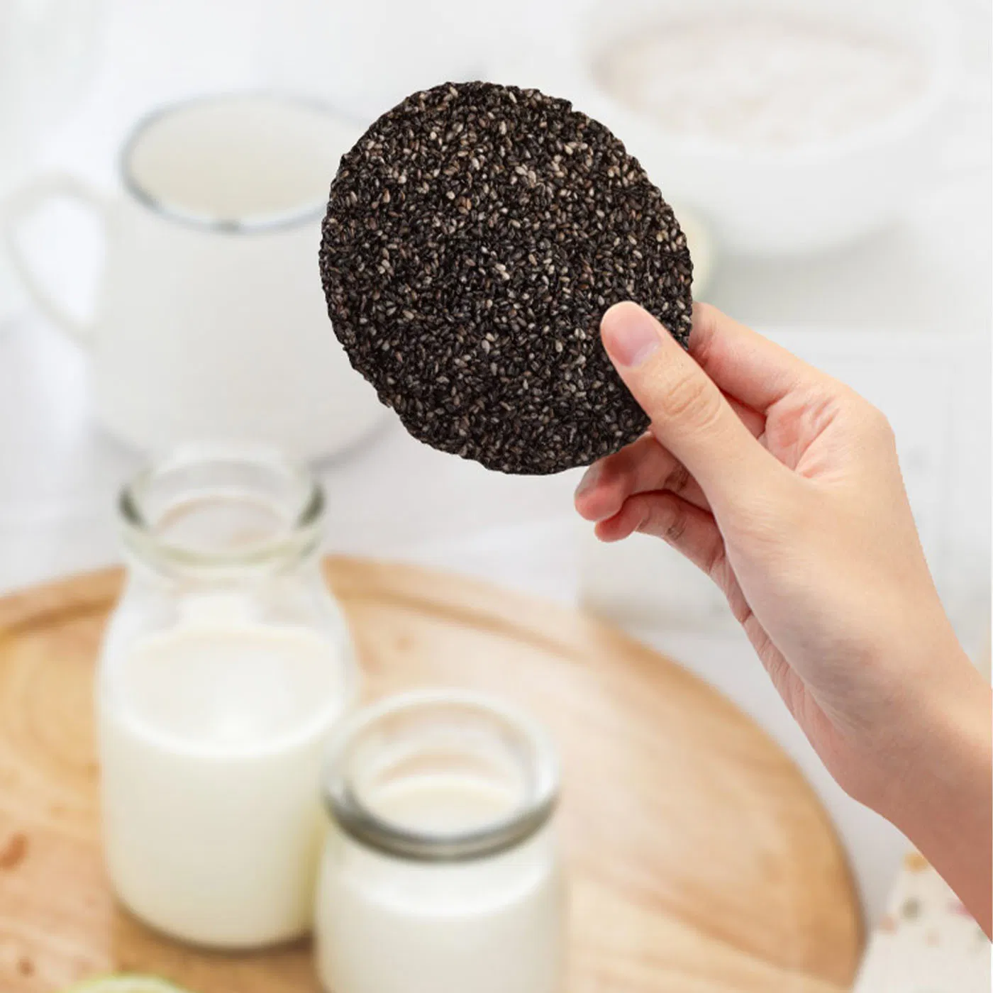 Excellent Snack Natural Healthy Flower Shaped Biscuit Multi-Shape Cookies