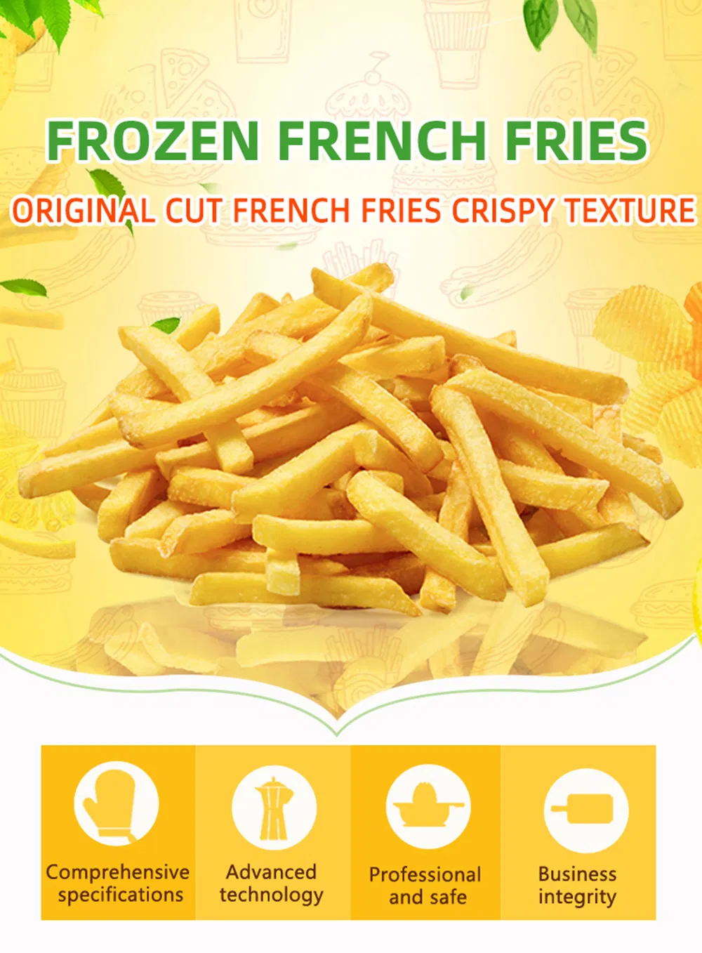 French Fries Display