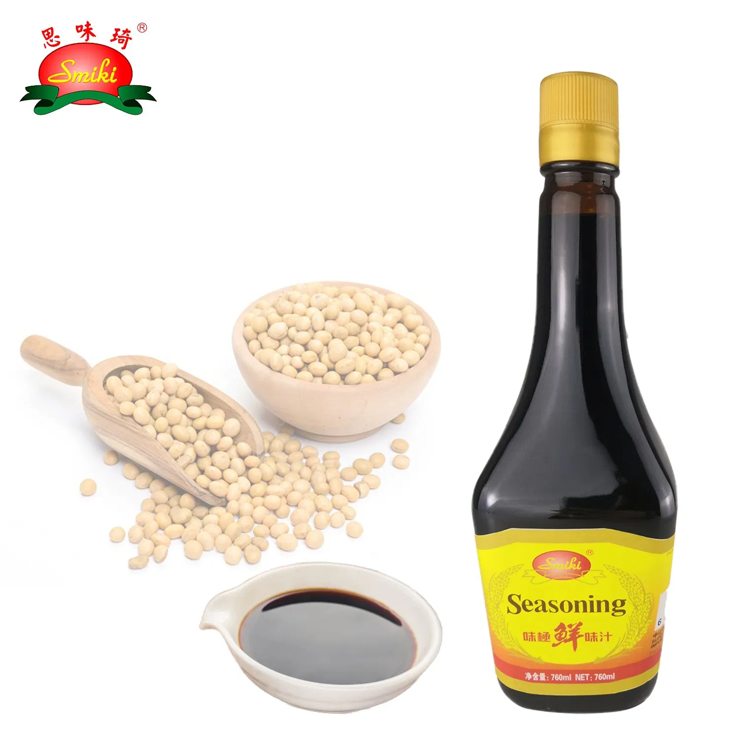 Hot Sales Delicious Chinese Factory Traditional True Flavor of 760ml Seasoning with Fermented Sauce for Cooking Food