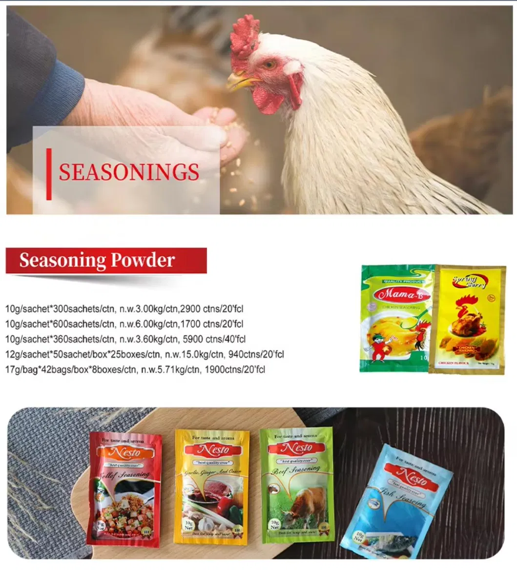 Seasoning Production