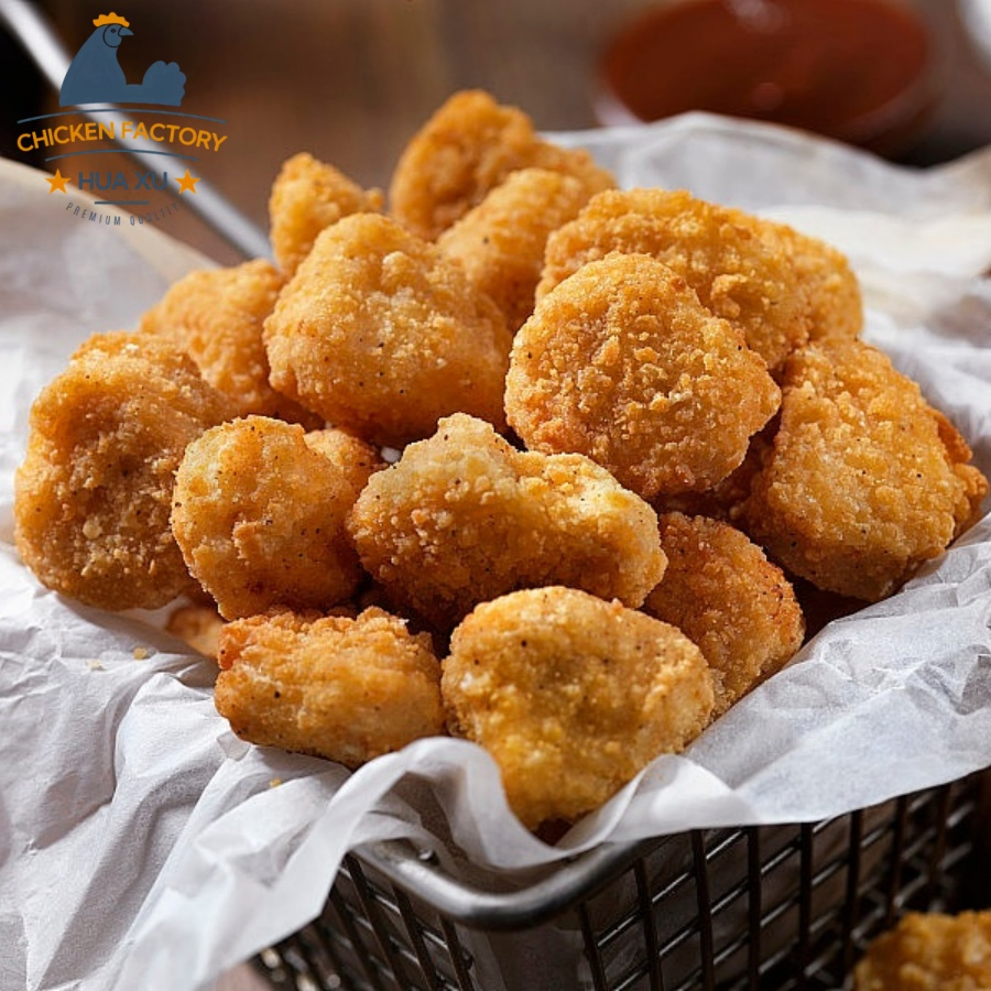 BRC/ISO/HACCP/Halal Certification Plant-Based Popcorn Chicken with High-Protein Convenient Pre -Cooked Crispy Food