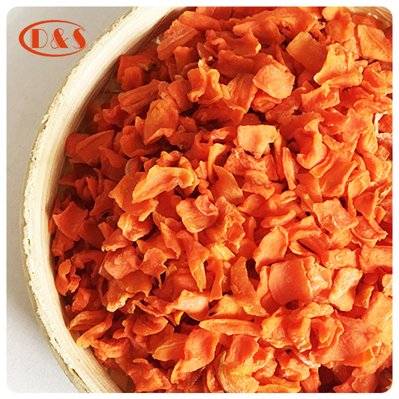 Dehydrated Carrot Slices Flakes Cubes Wholesale Plant-Based for Food