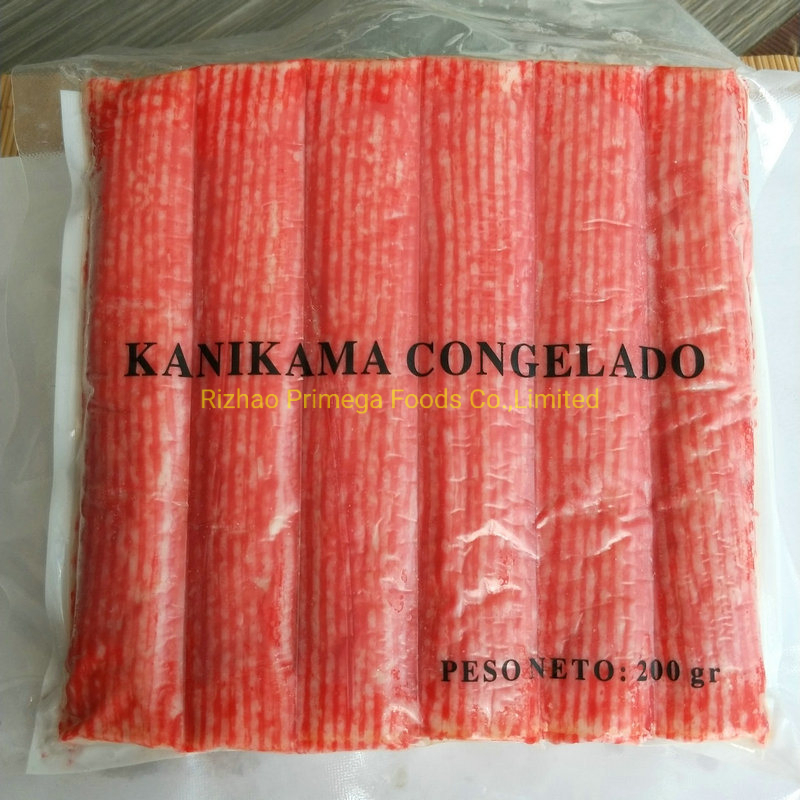 Frozen Food Aquatic Seafood Fish Surimi Crab Sticks Salad Kanikama
