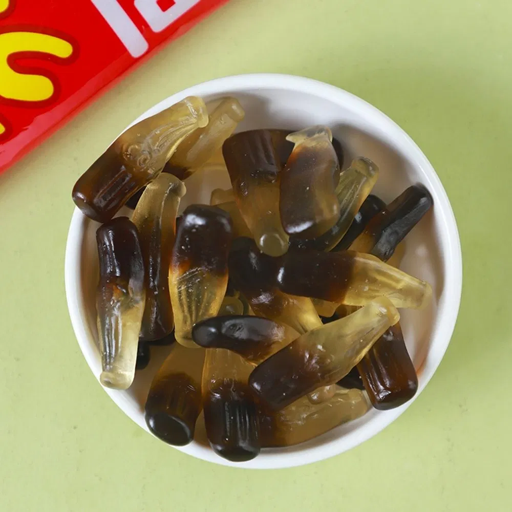 Custom Small and Light Mixed Fruit Flavors Hy-S030 Cola Shaped Gummy Candy