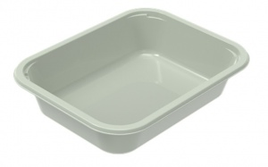 High Quality Customizd Size White and Black Frozen Food Package Container Cpet Ready Meal Tray