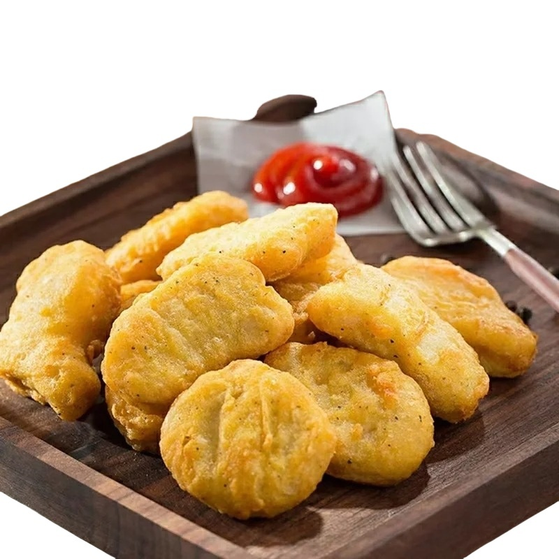 (yuchuan) Golden Plant-Based Chicken Nuggets for Kids High-Protein Vegan Sustainable Food &amp; Beverage