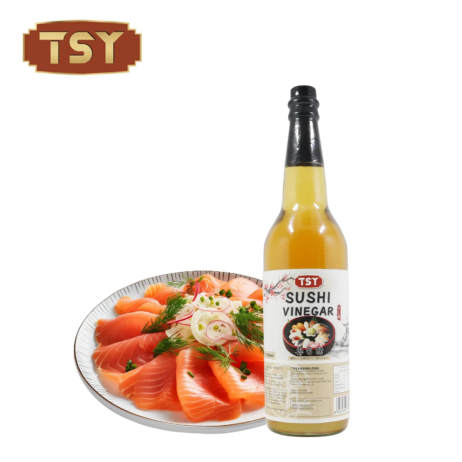 Guangdong Factory Natural Fermented Authentic Japanese Food Cuisine Halal Sushi Rice Vinegar