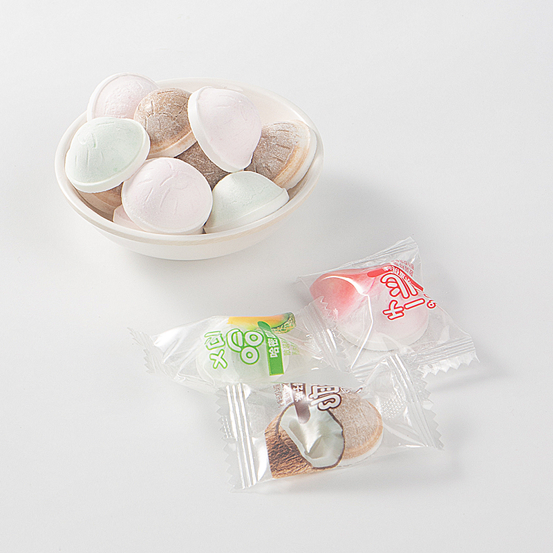 Best-Selling Coconut Shell Individually Packaged Chewable Pressed Tablet Candy