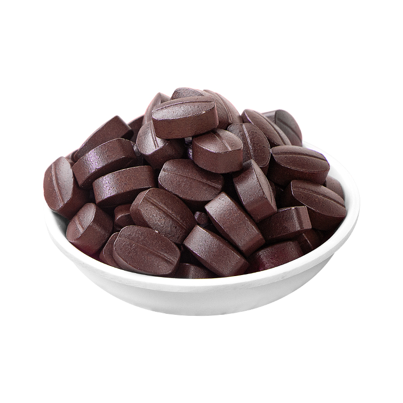 Eight Flavors of Coffee Tablets Individually Packaged Pressed Candy