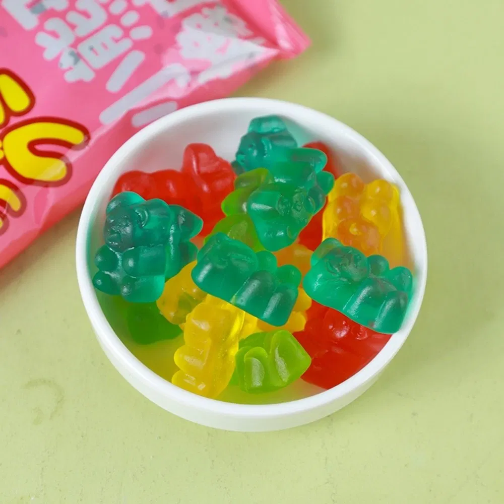 Custom Small and Light Mixed Fruit Flavors Hy-S030 Cola Shaped Gummy Candy