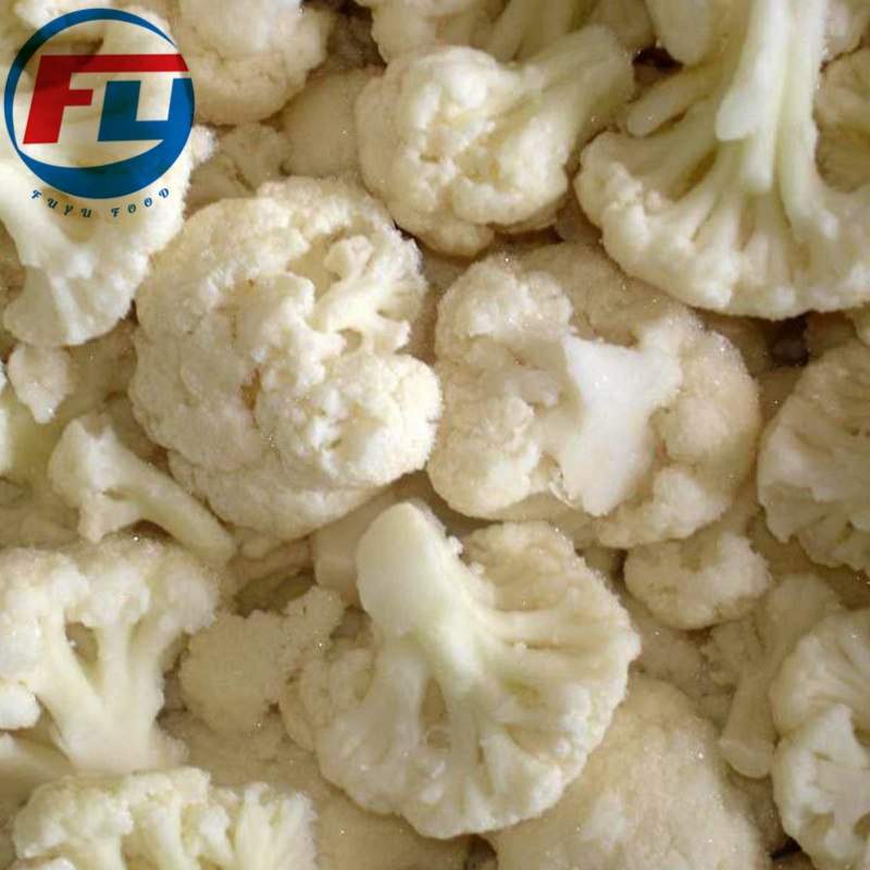 Wholesale Non-GMO Frozen Cauliflower Organic Frozen Vegetable for Sports Nutrition Food
