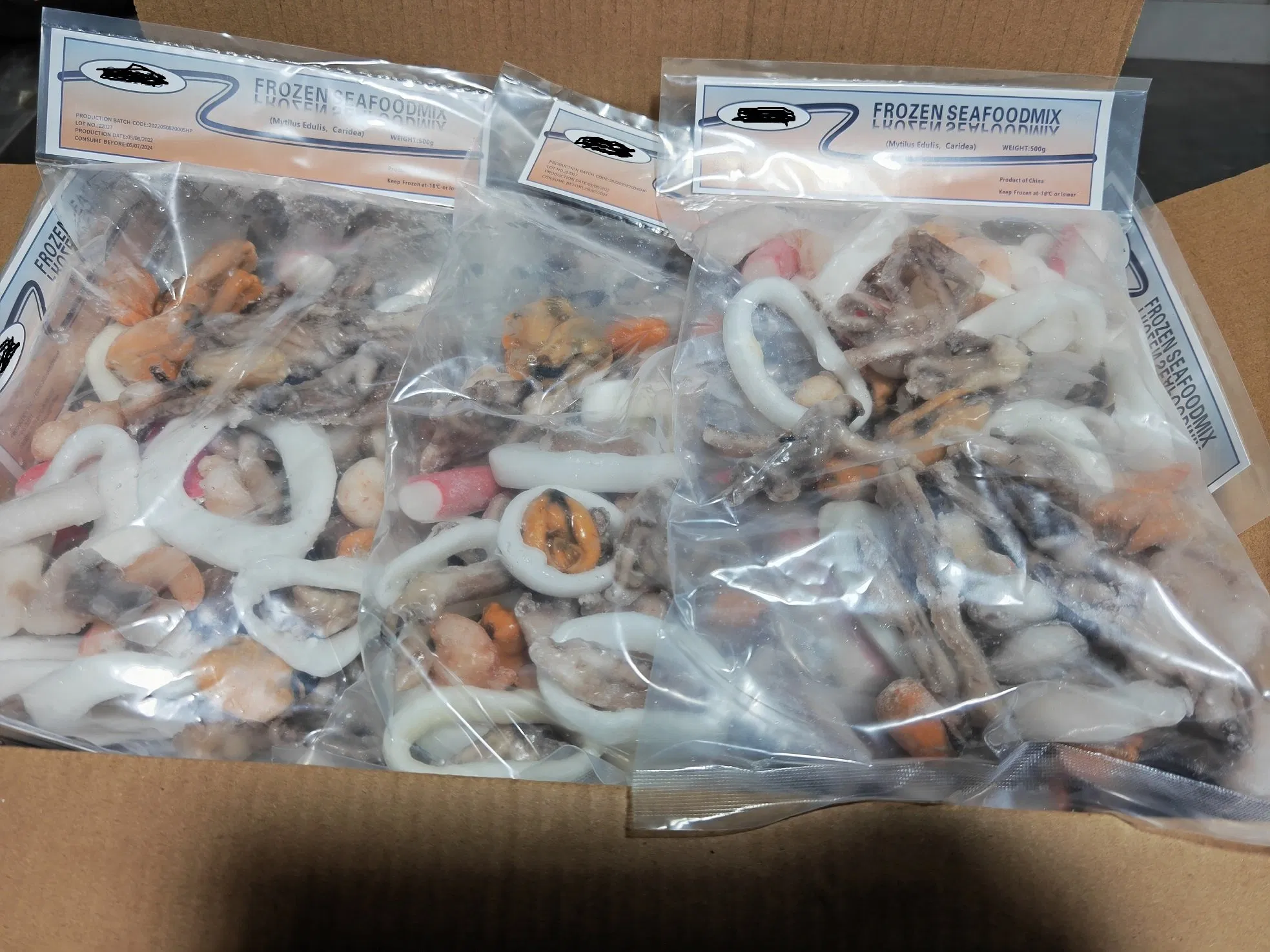 Frozen Seafood Mix/ Mixed Seafood/Shrimp/Mussel/Squid/Crab Sticks/Seafood Medly