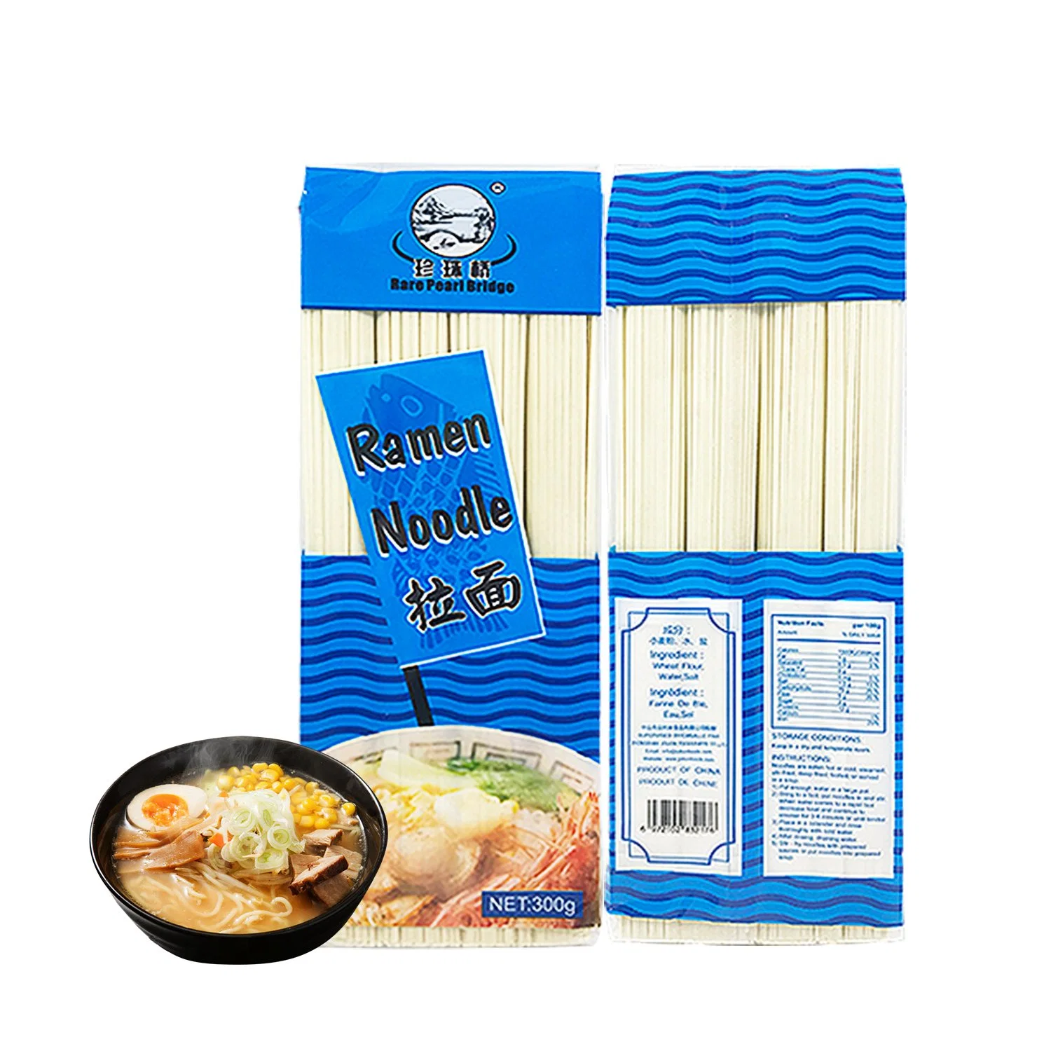 Europe Market Chinese Wholesale Breakfast Cereal Instant Fast Food Noodle 300g Ramen