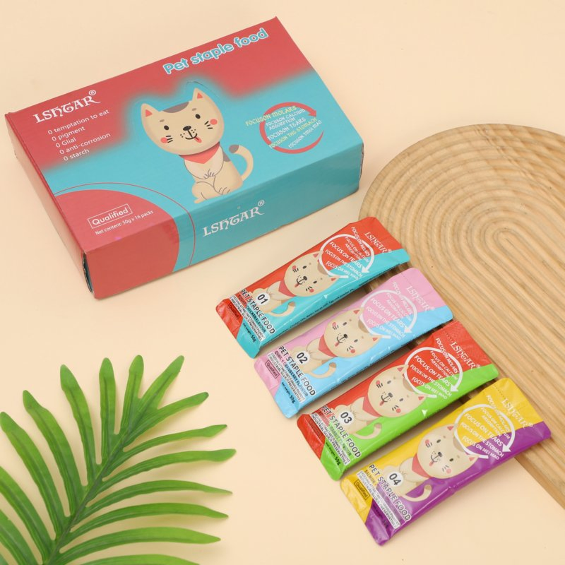 Great Quality Pet Snacks Wet Food Healthy High Calcium Staple Food Cat Strips