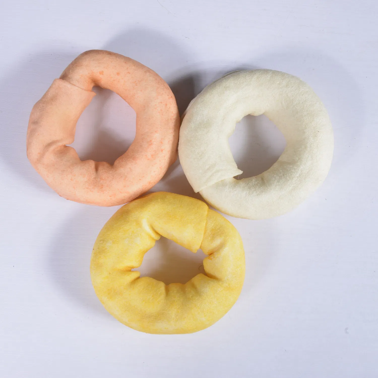 10" Chicken Lamb Bleached Fermented Rawhide Retriever Roll Dog Food