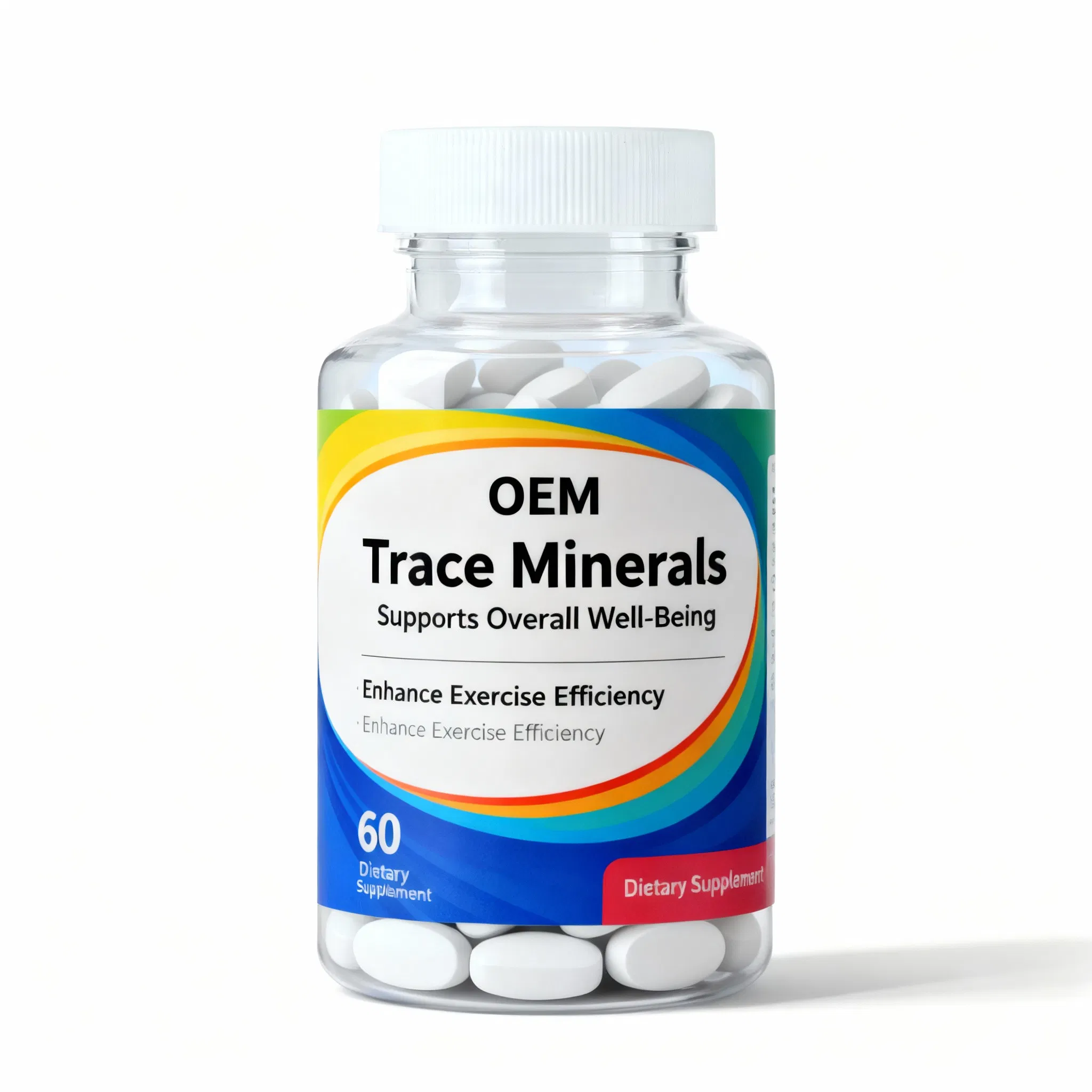 Immune Support Trace Minerals Tablets Zinc + Selenium Complex (Optional) Health Food OEM/ODM