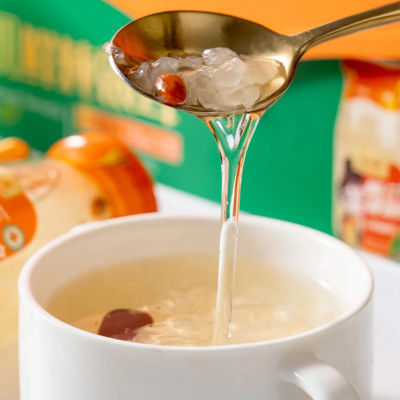 White Fungus Drink Promotional Gift Box Snack Food