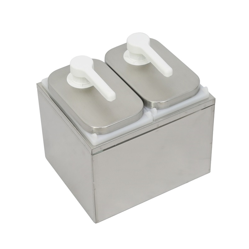 Kitchen Sauce Pump Four Heads Sauce Condiment for Squeezing Sauces