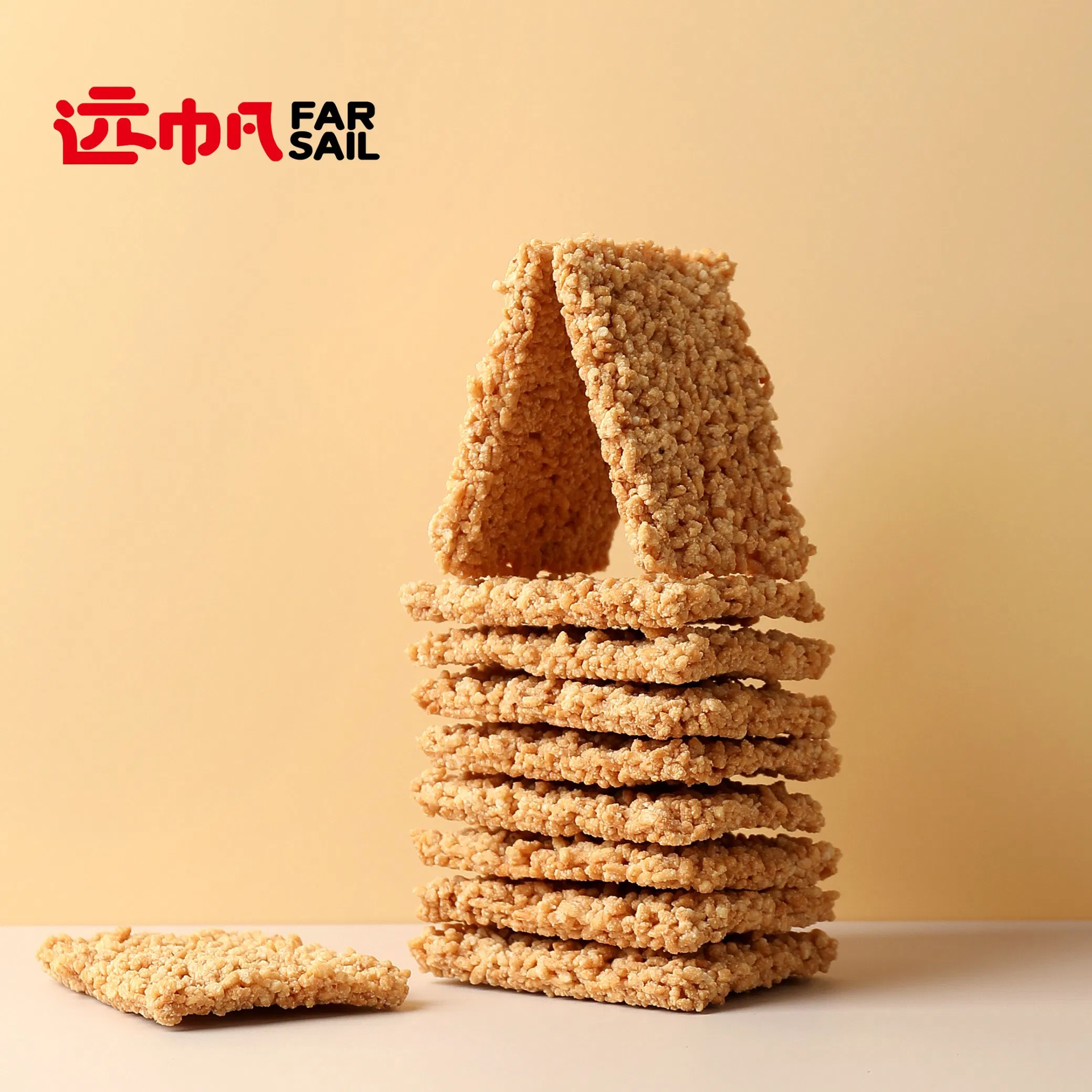 Glutinous Rice Crust Crispy Original Office Healthy Snacks Food