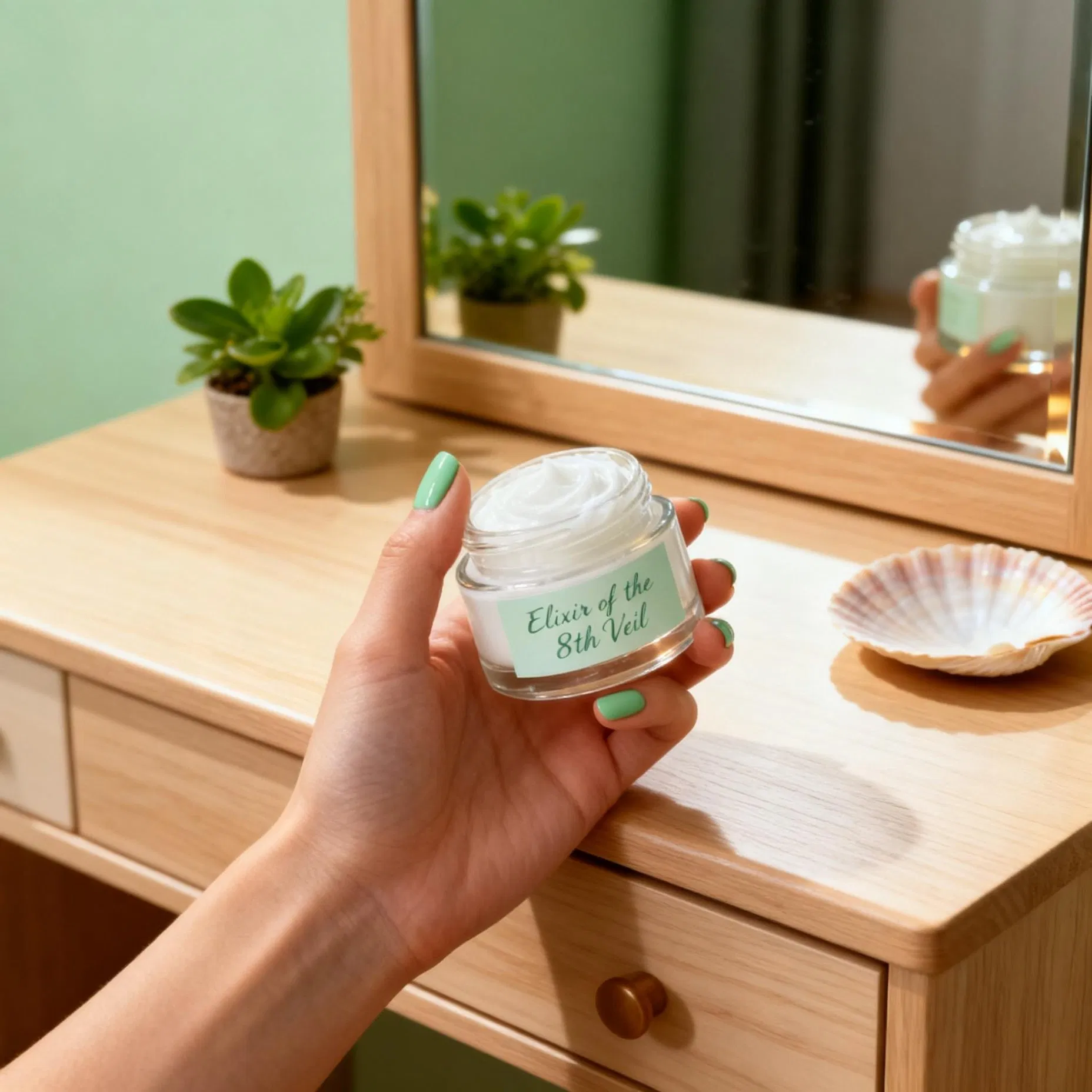 Powerful Wrinkle Repair Bakuchiol &amp; Rhodiola Plant Alternative Face Cream for Smoothing and Replenishing