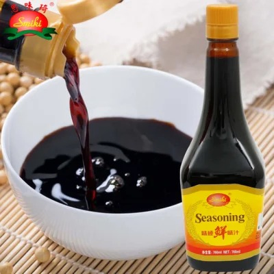 Top Grade Healthy Food Seasoning Sauce with Glass Bottle on Hot Selling