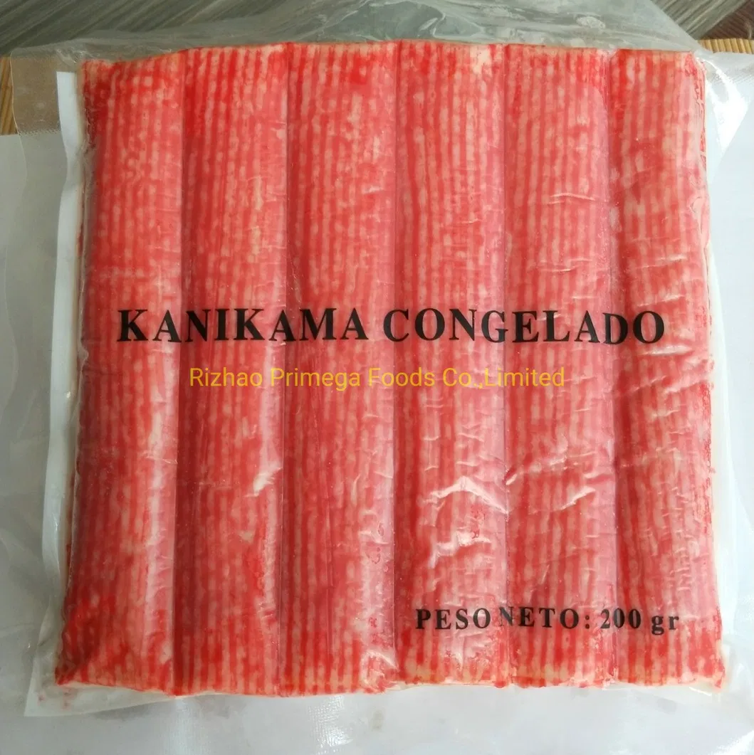 Frozen Crab Stick Presentation