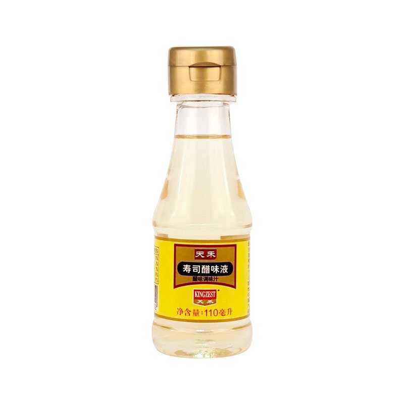 Halal 500ml Brewed Sweet Sushi Rice Vinegar Private Label Fermented Organic White Vinegar for Seafood