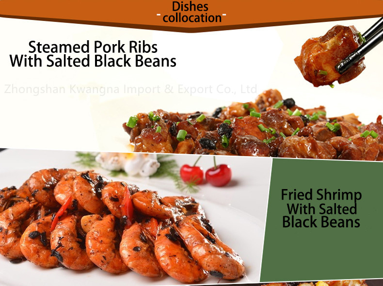 210g-Fengling Brand Spicy Flavor Instant Preserved Bean Fermented Black Beans Whole Foods/Condiments