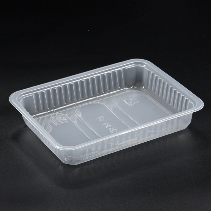 PP Ready Meal Tray Frozen Chicken Blister Tray PP Plastic Food for Supermarket Shop Store Use