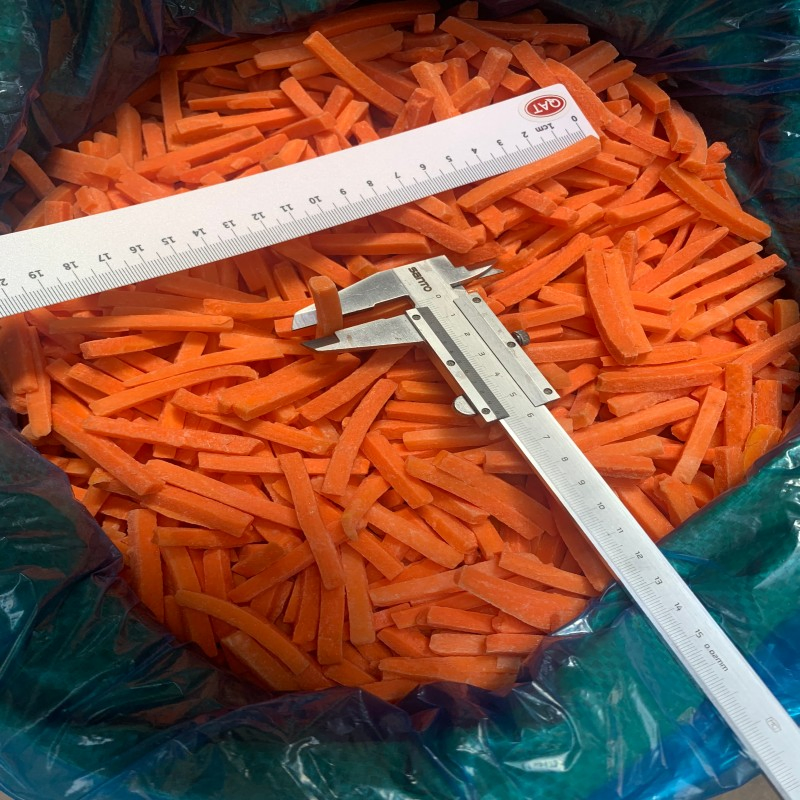 Quick Frozen Vegetables for Food Manufacturers and Ready Meal Processing IQF Carrot
