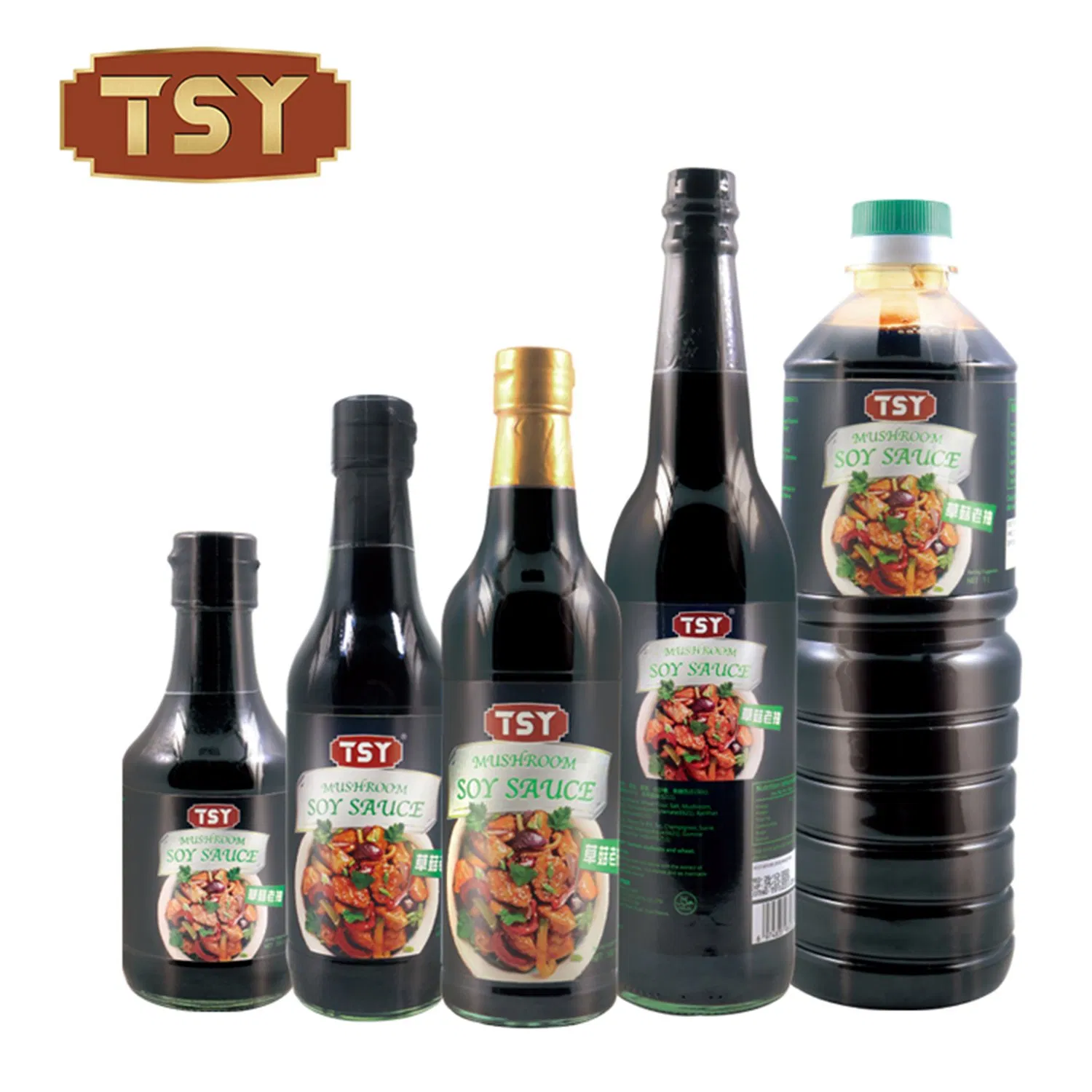 Natural Brewing Chinese Seasoning Halal Superior Mushroom Soy Sauce Condiments
