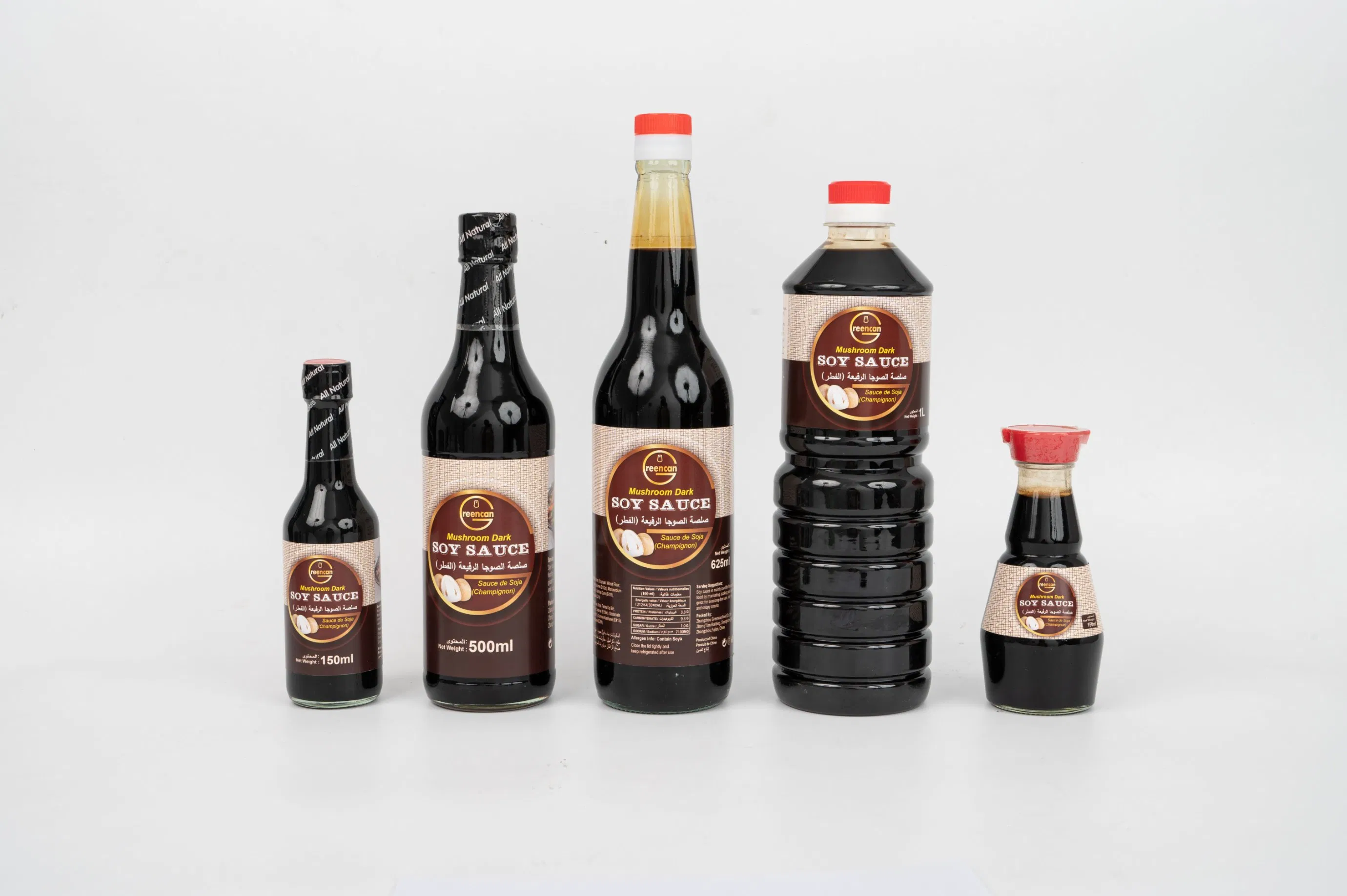 Natural Fermented Food Condiment Organic Soy Sauce with Private Label