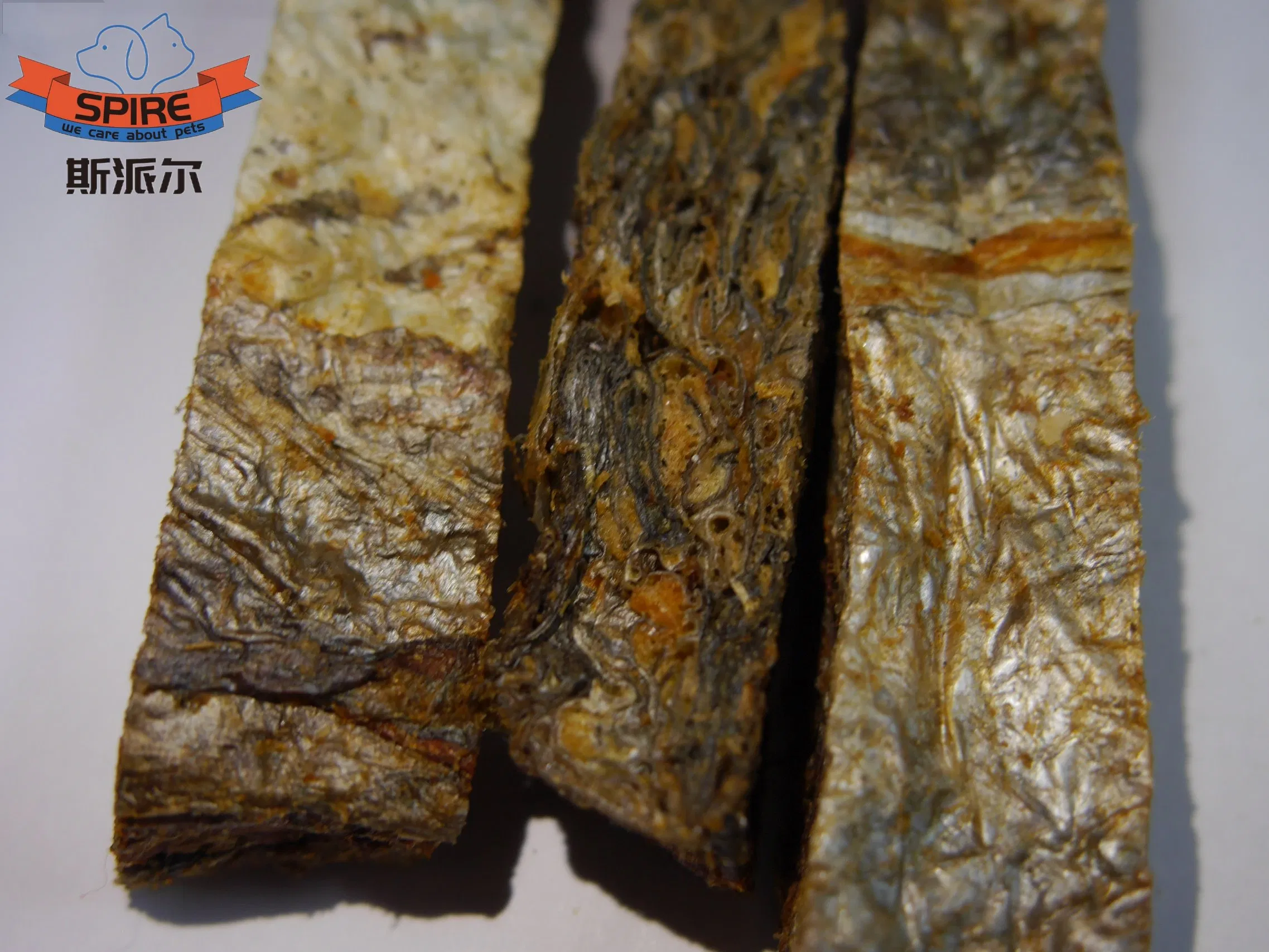 OEM Label Wholesale Price Dog Food Pet Product Deep Sea Salmon Skin Stick