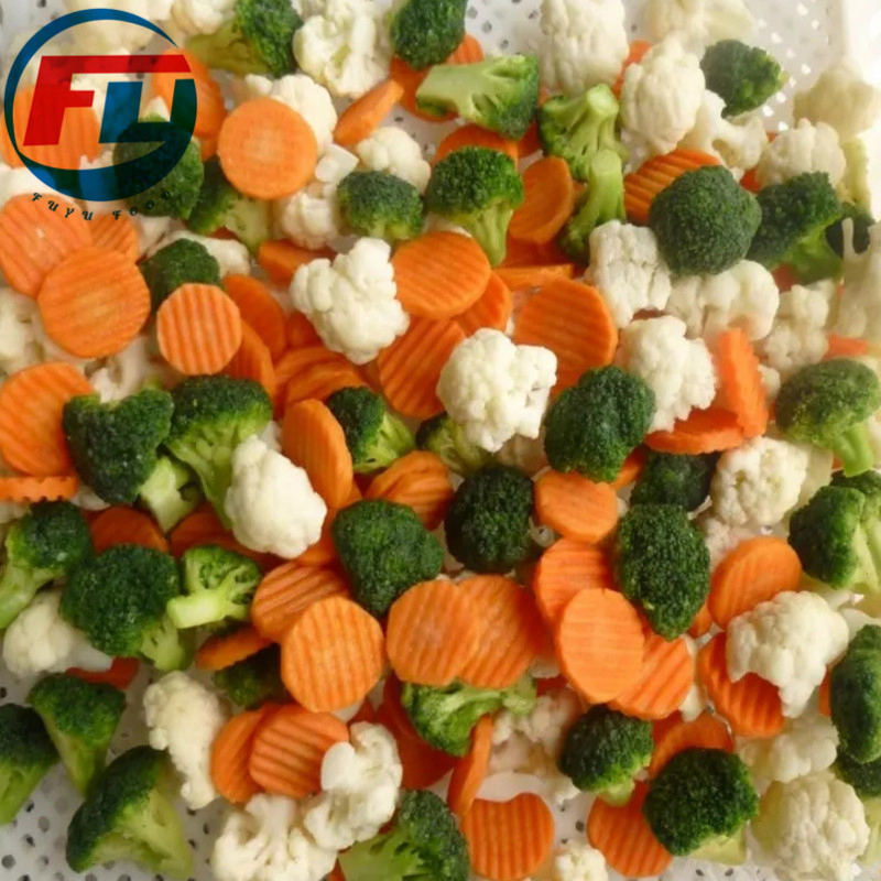 Whole Organic Certified Frozen Mixed Vegetables for Sports Nutrition Food