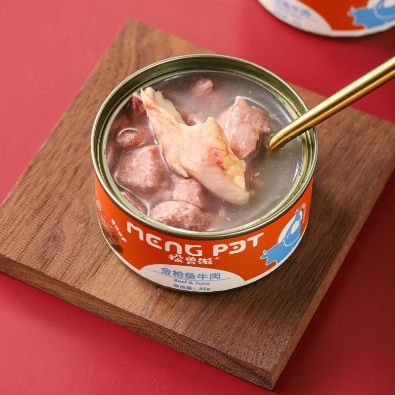 High Protein Tuna Pet Treats Can Wet Canned Food