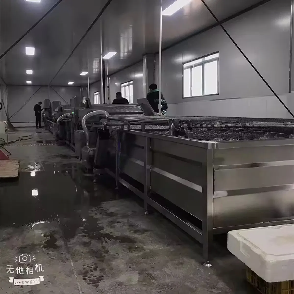 Commercial Quick Freezing Tunnel Freezer, Automatic IQF Freezer Machine for Fish, Shrimp, Chicken, Beef, Ready Meals and Frozen Food Production Line