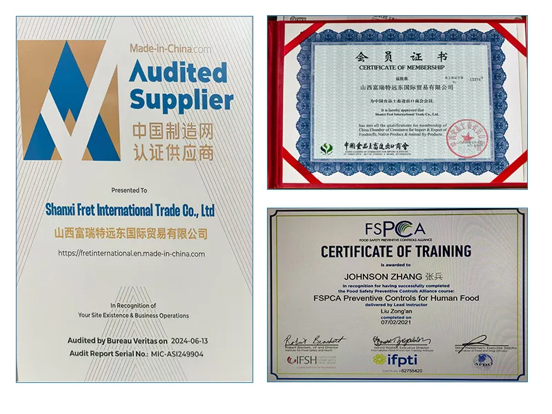 HACCP ISO Certifications
