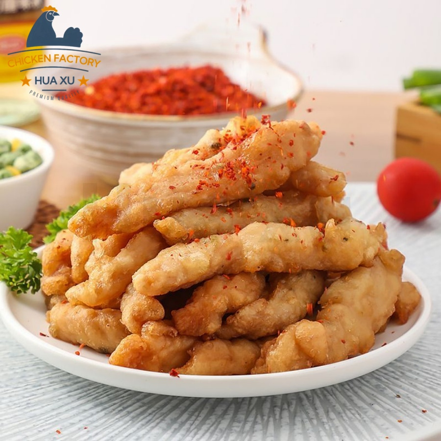 Plant-Based Chicken Strips Vegan Chicken Substitute High Protein Non-GMO Meat-Free Food