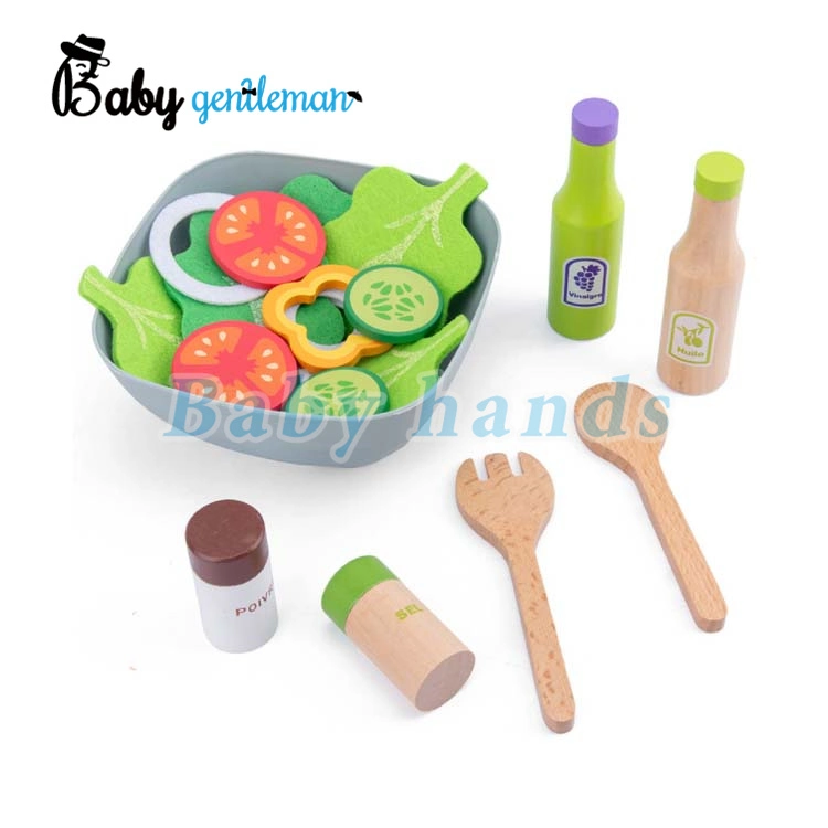 New Hottest Pretend Play Wooden Toy Breakfast Food for Children Z10413b