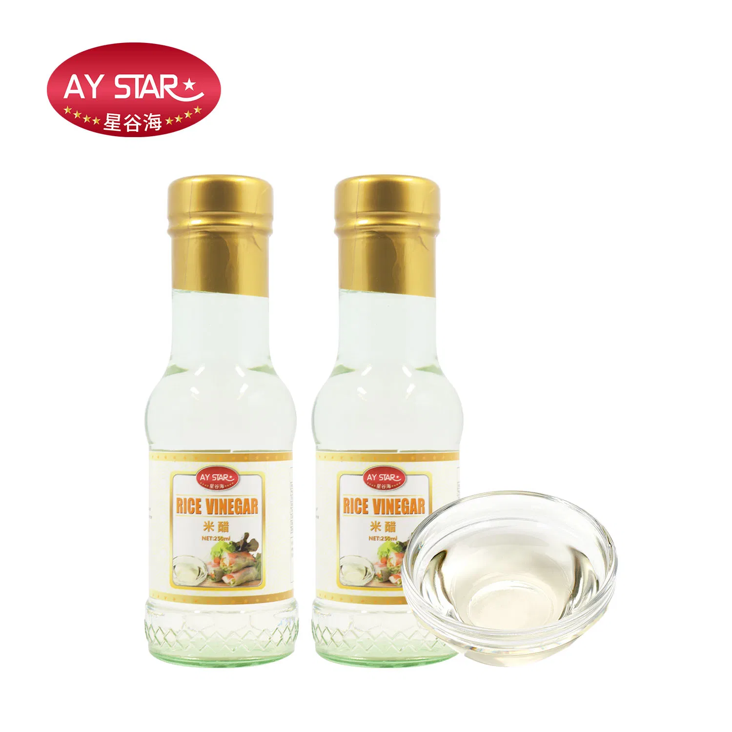 Food Seasoning Wholesale Halal Fermented Chinese White Rice Vinegar