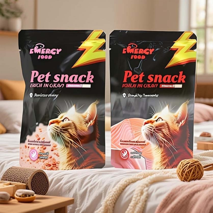 Best Selling OEM &amp; ODM High-Taste Cat Wet Food Meat-Based Bagged Pet Food Pet Product