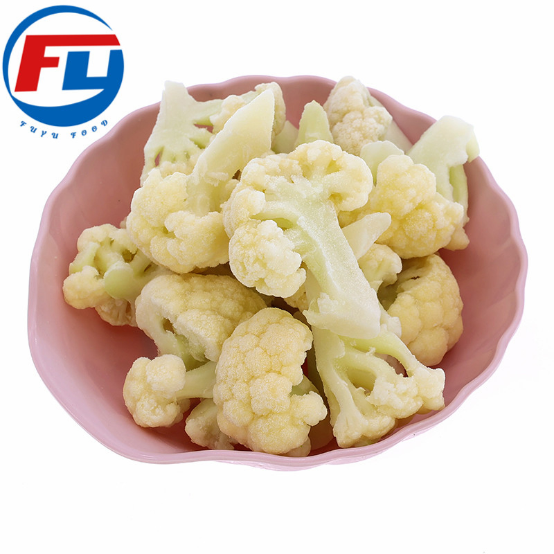 Wholesale Non-GMO Frozen Cauliflower Organic Frozen Vegetable for Sports Nutrition Food