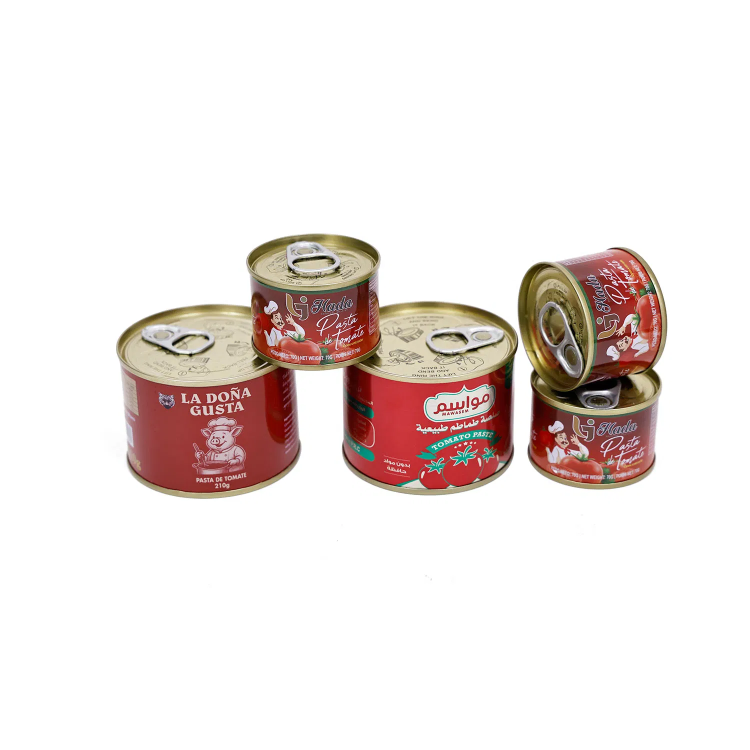 High-Quality Tin-Packaged Tomato Sauce China, 28-30% Hot Selling, Wholesale Factory Price