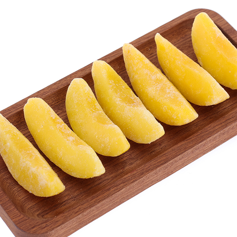 Quick-Thaw Convenience IQF Frozen Yellow Peach Slice for Instant Smoothie Blends Frozen Fruit