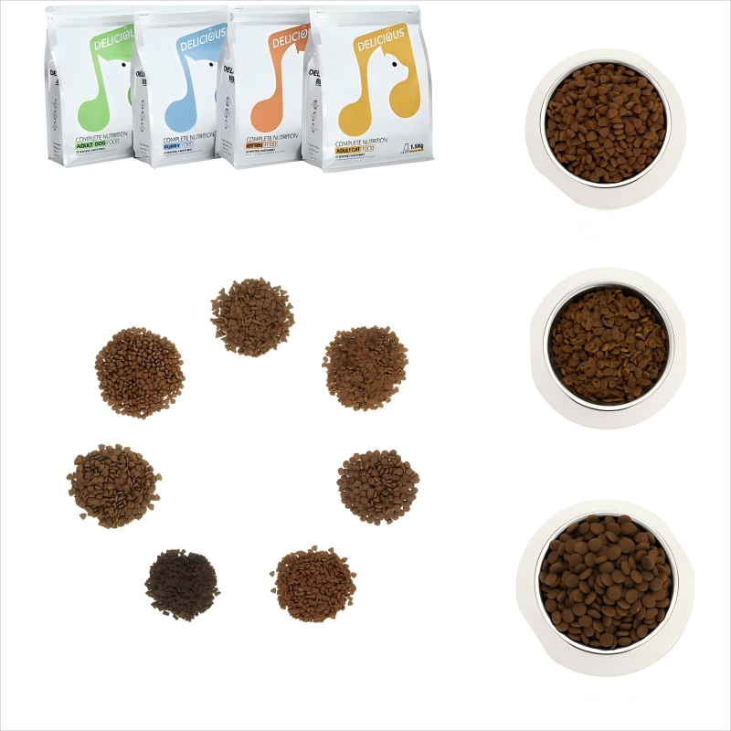 Nutritious Gluten-Free Dry Cat Food with High Protein for Kittens